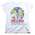 Pinky and the Brain Campaign Womens T-Shirt