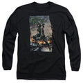 Justice League Fire And Rain Long Sleeve T-Shirt
