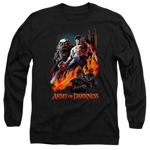 Army of Darkness Painted Evil Long Sleeve T-Shirt