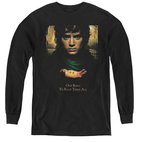 Lord of the Rings Frodo One Ring Youth Long Sleeve T-Shirt