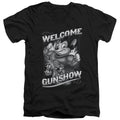 Mighty Mouse Mighty Gunshow V-Neck T-Shirt