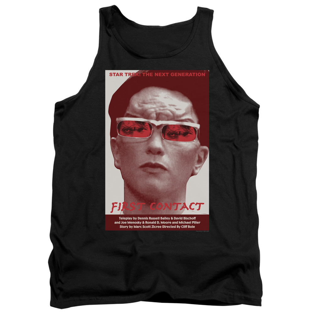 Star Trek First Contact Black Tank Top