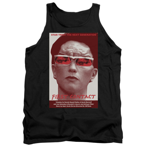 Star Trek First Contact Black Tank Top
