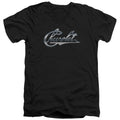 Chrome Vintage Chevy Bowtie V-Neck T-Shirt
