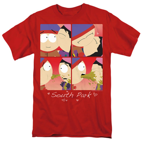 South Park Valentine's Day Kyle and Wendy Squares T-Shirt