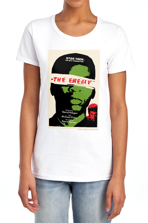 Star Trek The Enemy Womens T-Shirt