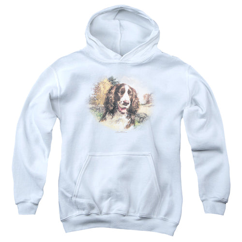 Wild Wings Springer Spaniel Head Youth Hoodie