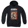 G.I. Joe Snake Eyes Card Youth Hoodie