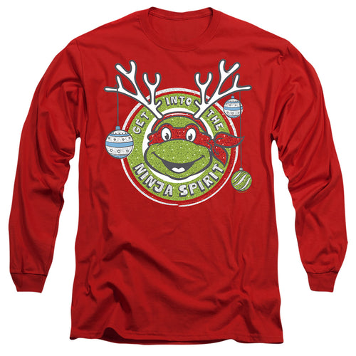 Teenage Mutant Ninja Turtles Christmas Into the Ninja Spirit Long Sleeve T-Shirt