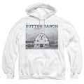 Yellowstone Dutton Ranch Barn Since 1886 Pullover Hoodie