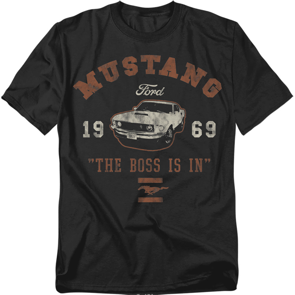 Ford Mustang The Boss Is In T-Shirt