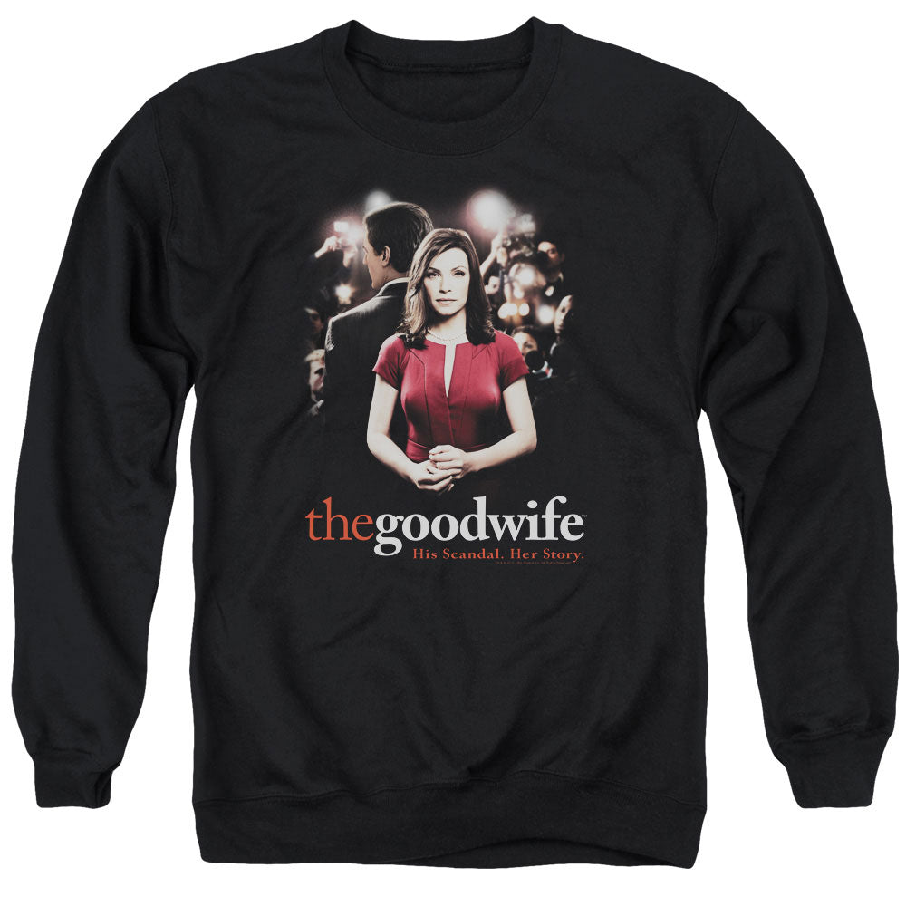 The Good Wife Bad Press Crewneck Sweatshirt