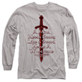 Game of Thrones The Mind Needs Books Long Sleeve T-Shirt