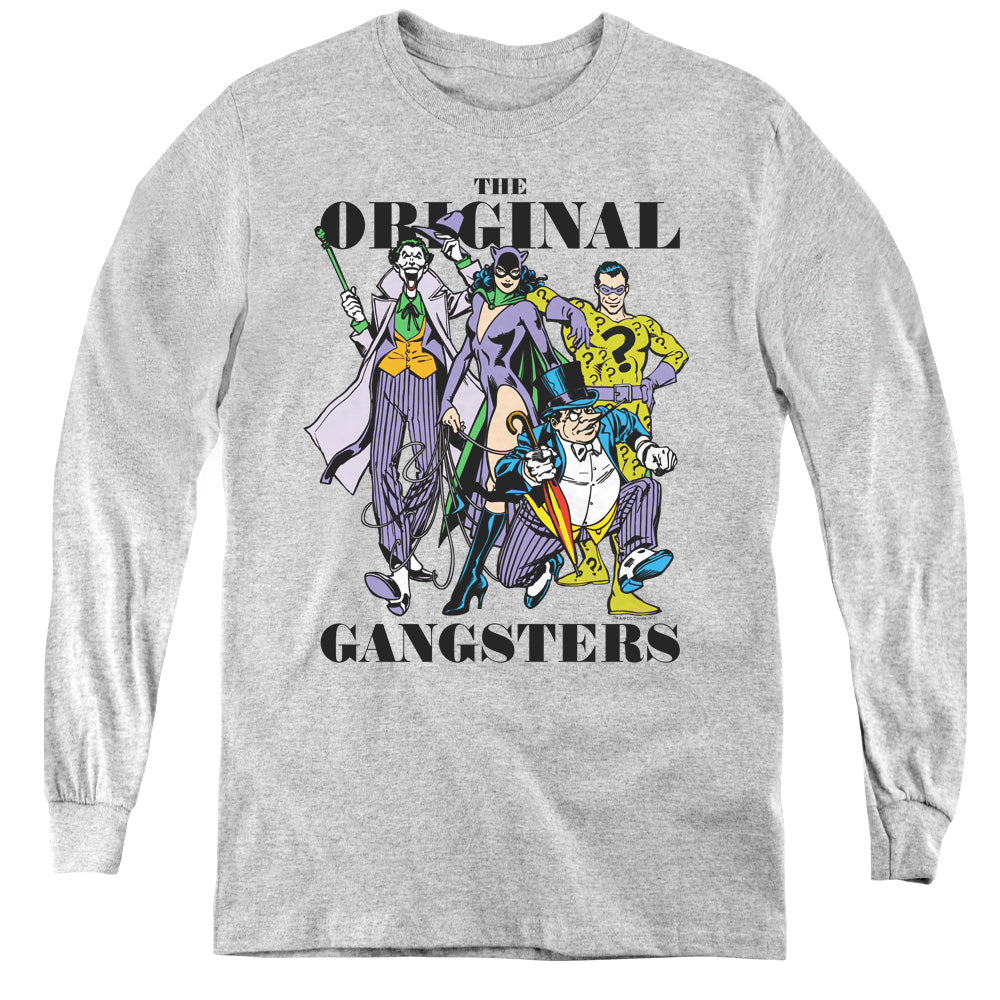 DC Comics Original Gangsters Youth Long Sleeve T-Shirt