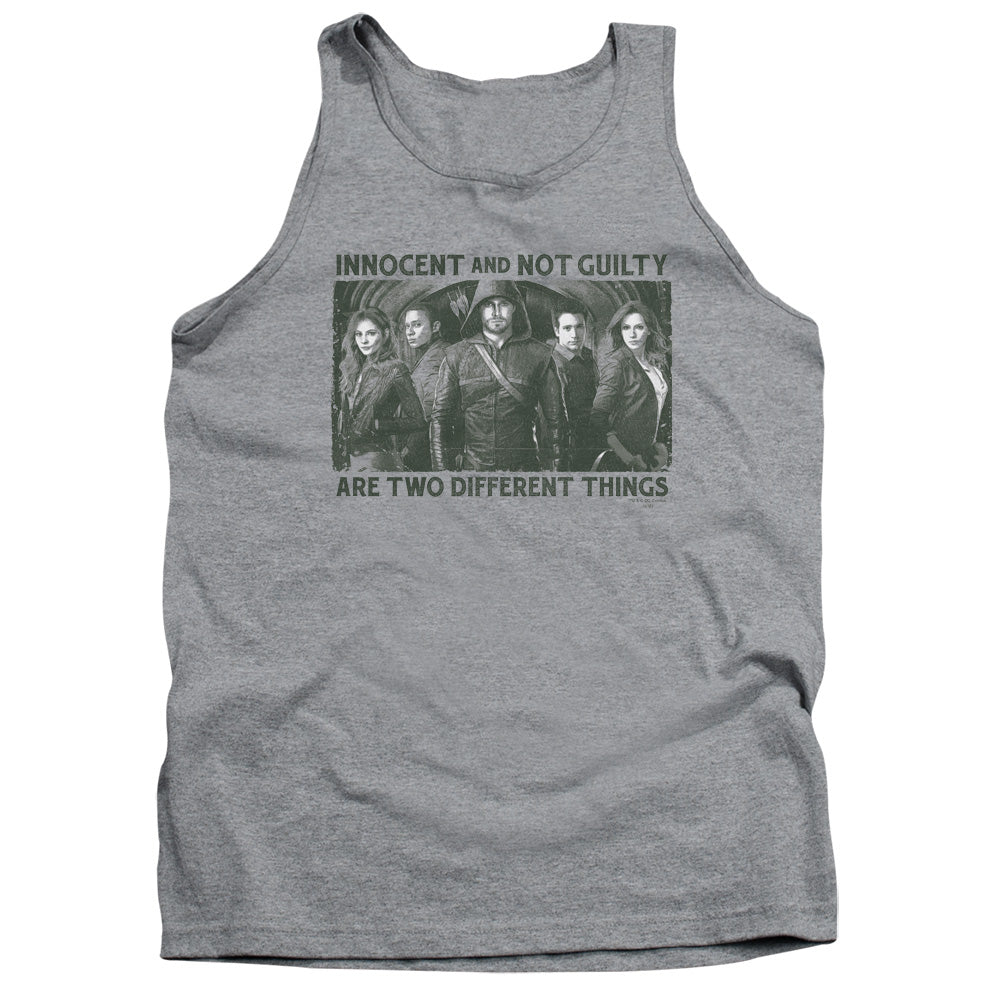 Arrow Innocent and Not Guilty Tank Top
