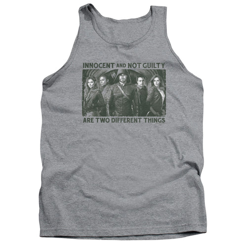 Arrow Innocent and Not Guilty Tank Top