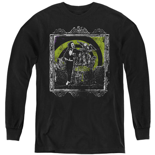Beetlejuice Here Lies Youth Long Sleeve T-Shirt