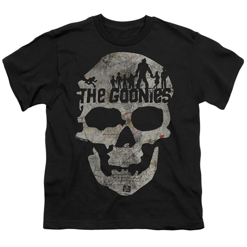 The Goonies Skull Silhouettes Black Youth/Toddler T-Shirt
