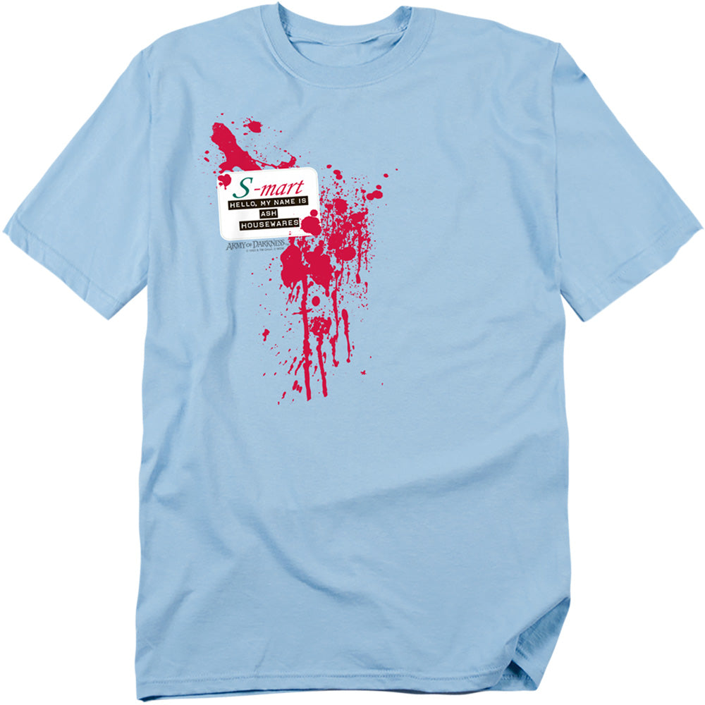 Army of Darkness S Mart Name Tag T-Shirt