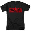 The Batman Crimson Drawn Bat Logo T-Shirt