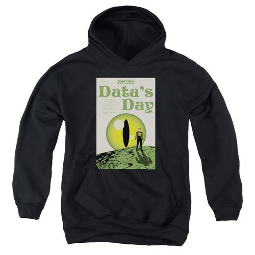 Star Trek Data's Day Black Youth Hoodie
