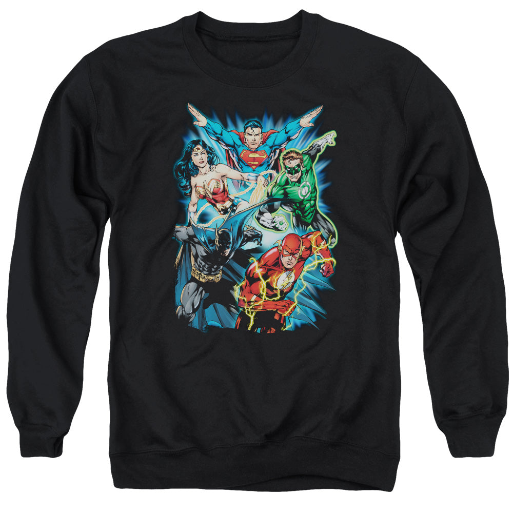 Justice League Jl Assemble Crewneck Sweatshirt