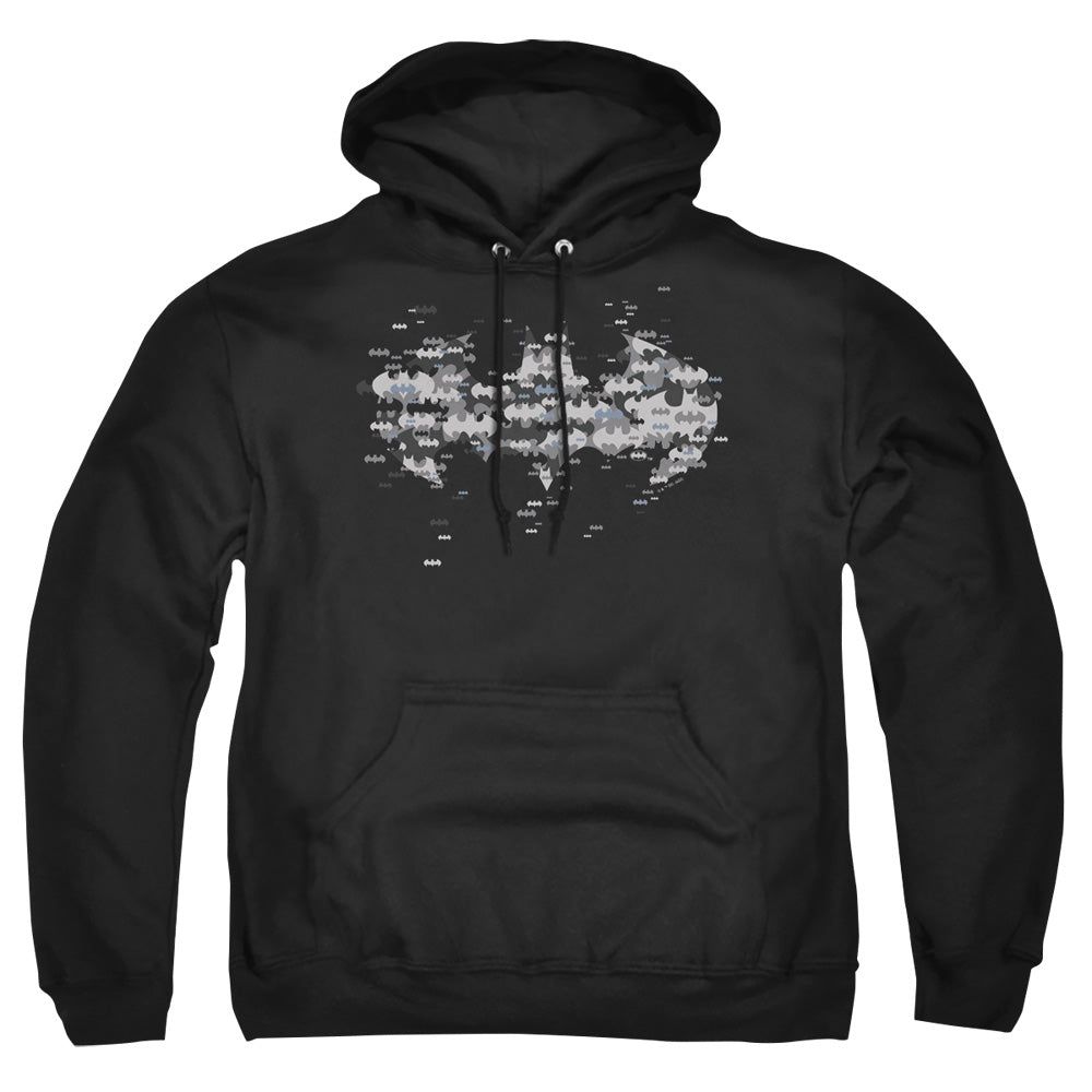 Batman Multi Bat Logo Pullover Hoodie