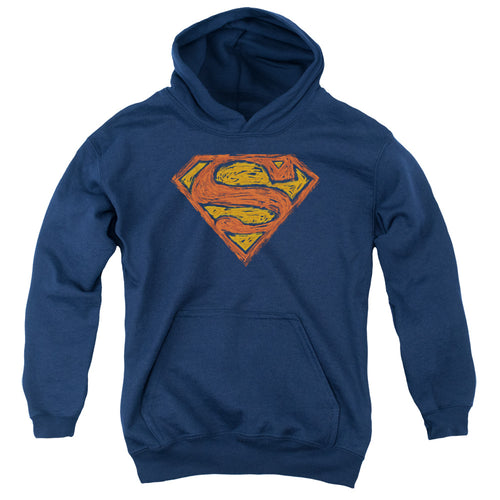 Superman Messy S Youth Hoodie