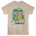 Yosemite Garfield t-shirt in sand