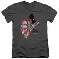 A Nightmare on Elm Street Now I'm Playing With Power V-Neck T-Shirt