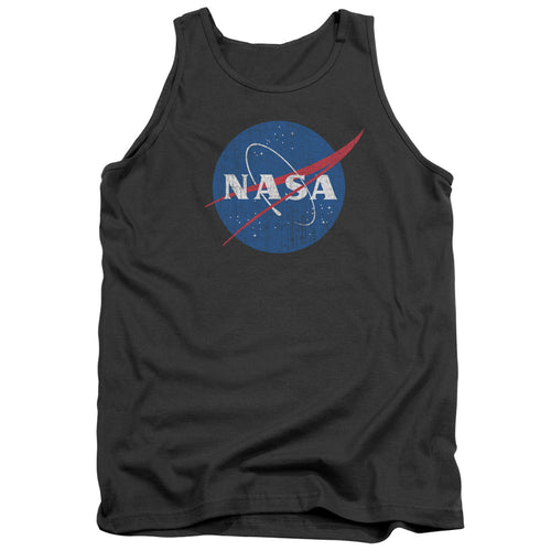NASA Meatball Logo Distressed Tank Top