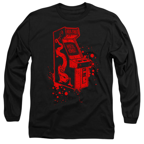 Mortal Kombat Klassic Arcade Cabinet Long Sleeve T-Shirt