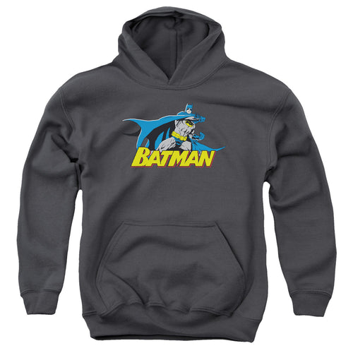 Batman 8 Bit Cape Youth Hoodie