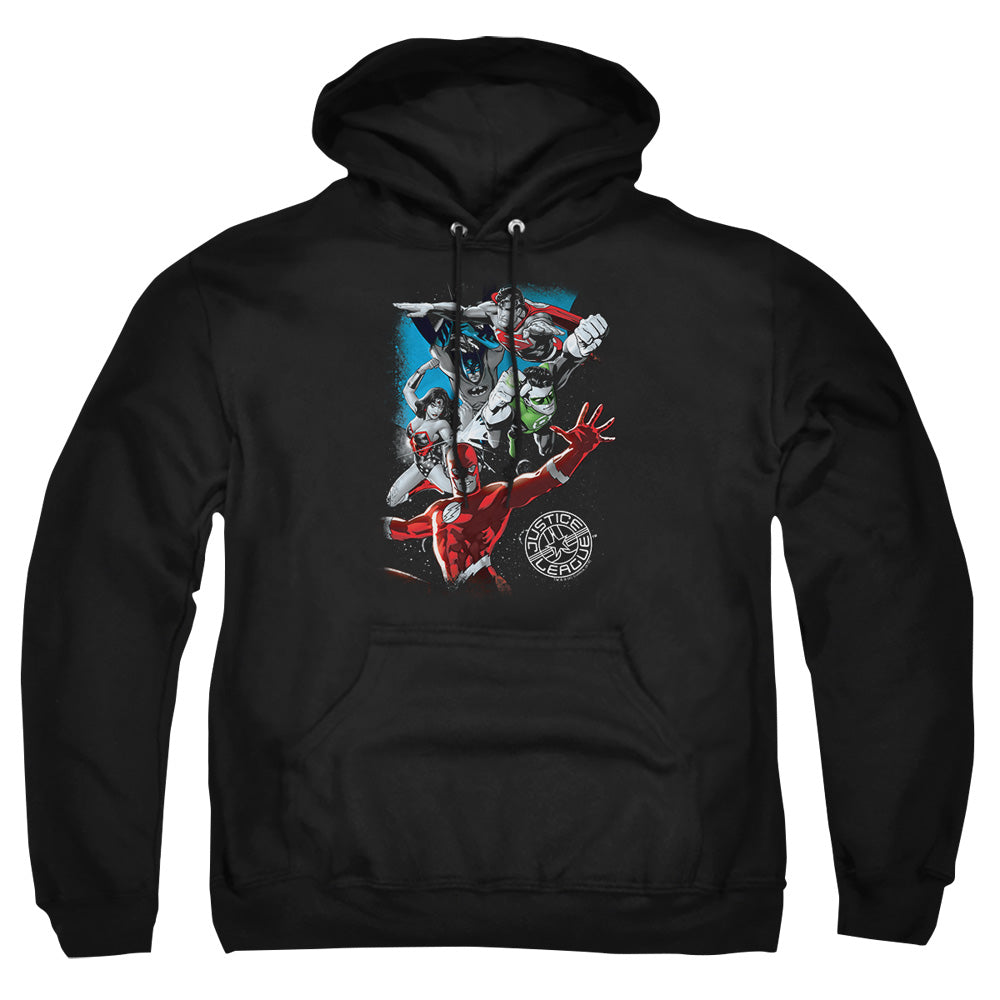 Justice League Galactic Attack Pullover Hoodie