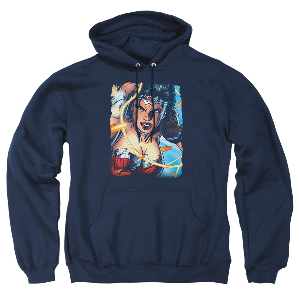 Justice League Scowl Pullover Hoodie