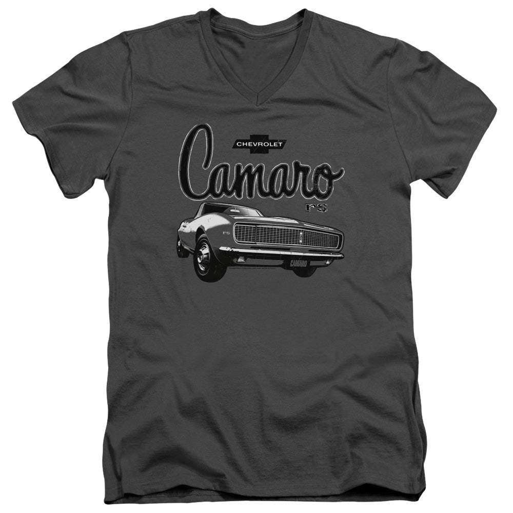 Chevy Script Car V-Neck T-Shirt