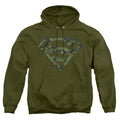 Superman Marine Camo Shield Pullover Hoodie