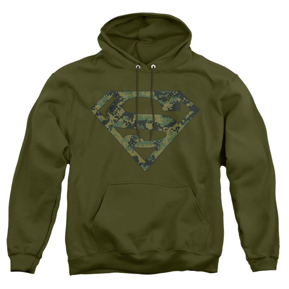 Superman Marine Camo Shield Pullover Hoodie