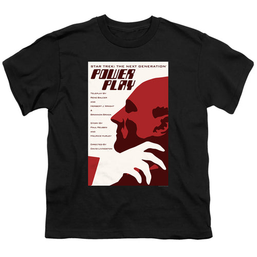 Star Trek Power Play Black Youth/Toddler T-Shirt