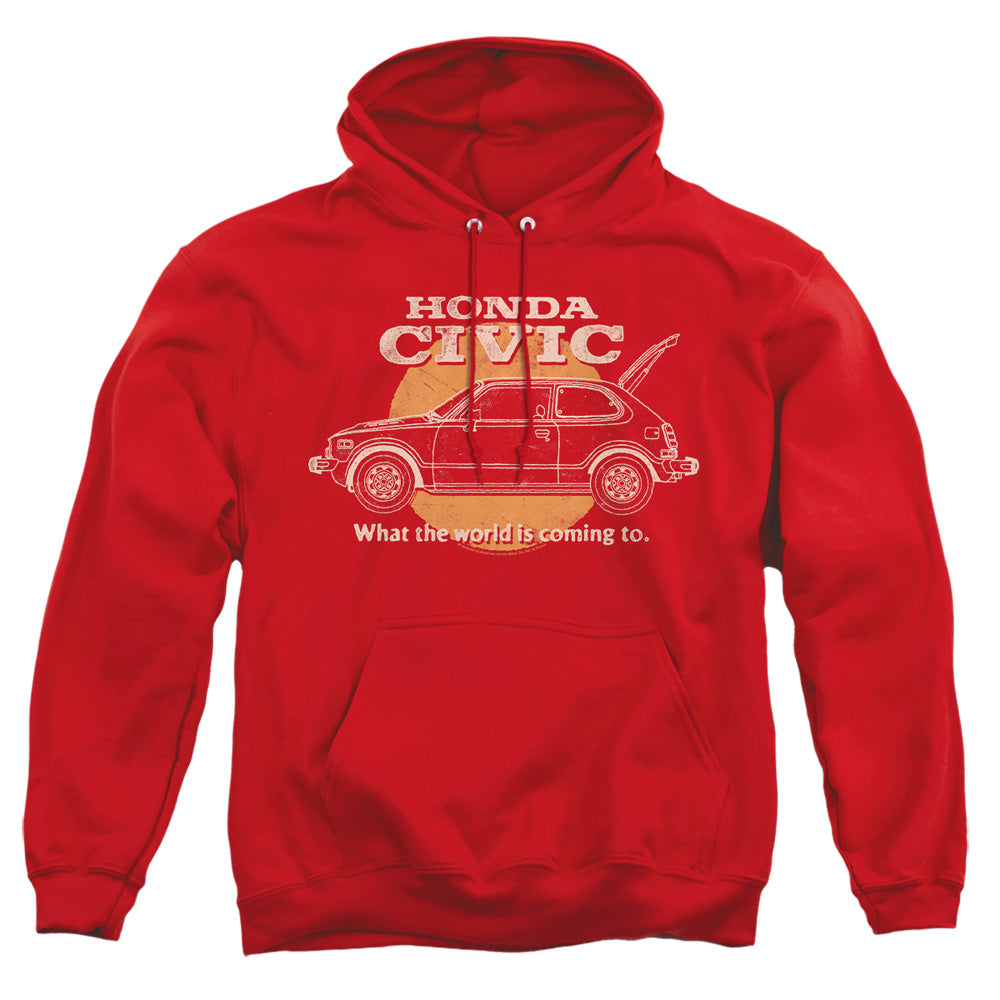 Honda Civic Coming World Pullover Hoodie