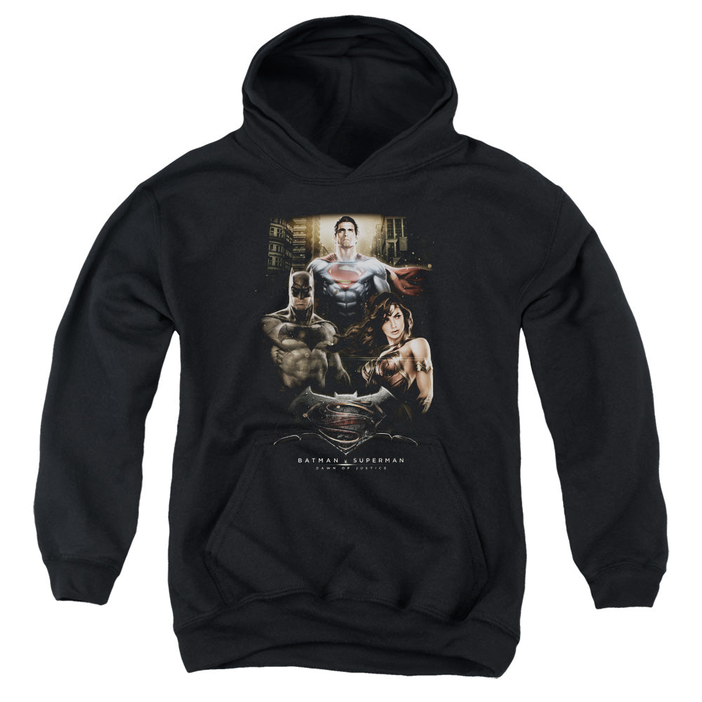 Batman v Superman Thre Three Youth Hoodie