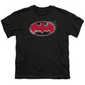 Batman Hardcore Noir Bat Logo Youth/Toddler T-Shirt