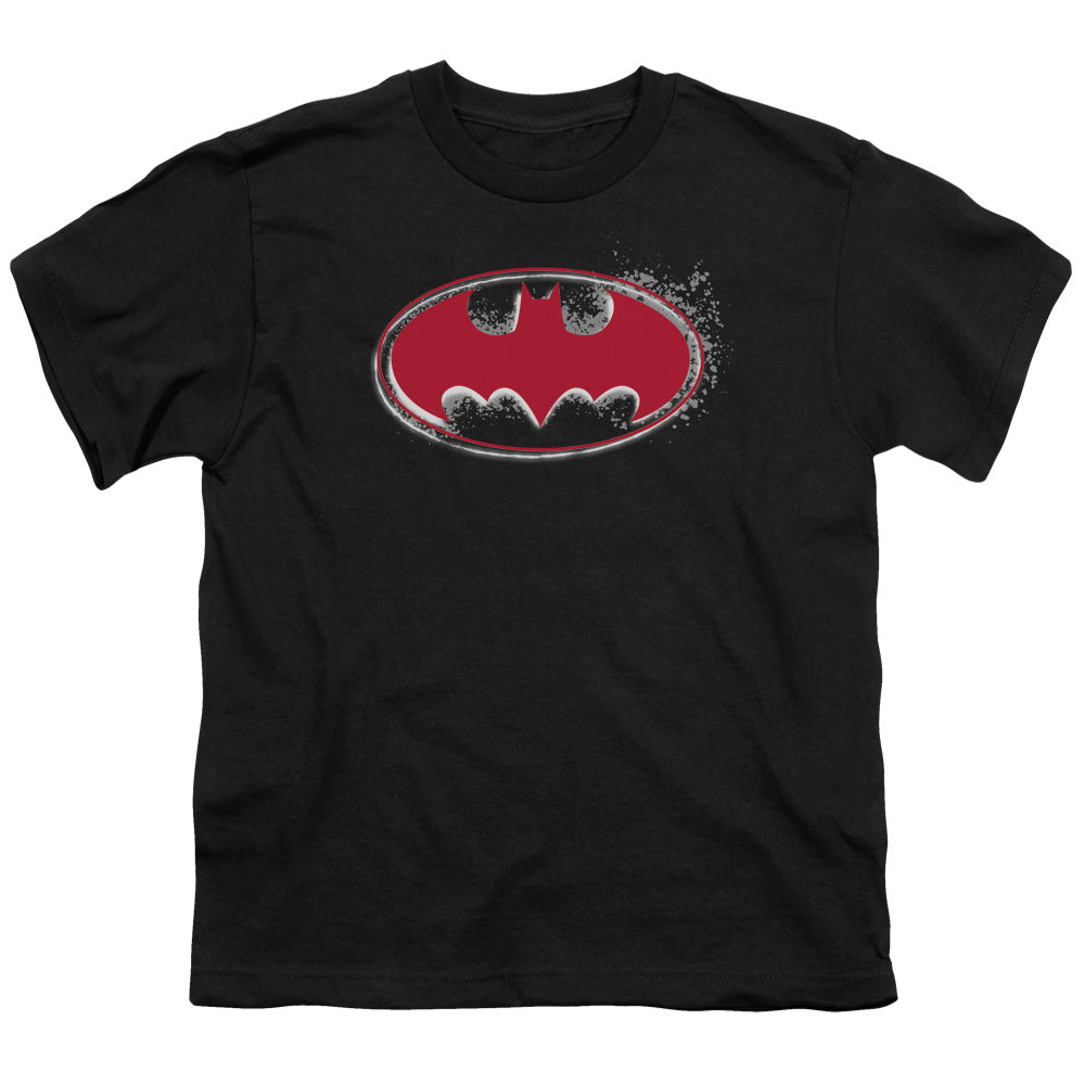 Batman Hardcore Noir Bat Logo Youth/Toddler T-Shirt