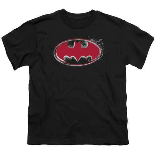 Batman Hardcore Noir Bat Logo Youth/Toddler T-Shirt