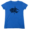 Mighty Morphin Power Rangers Blue Womens T-Shirt