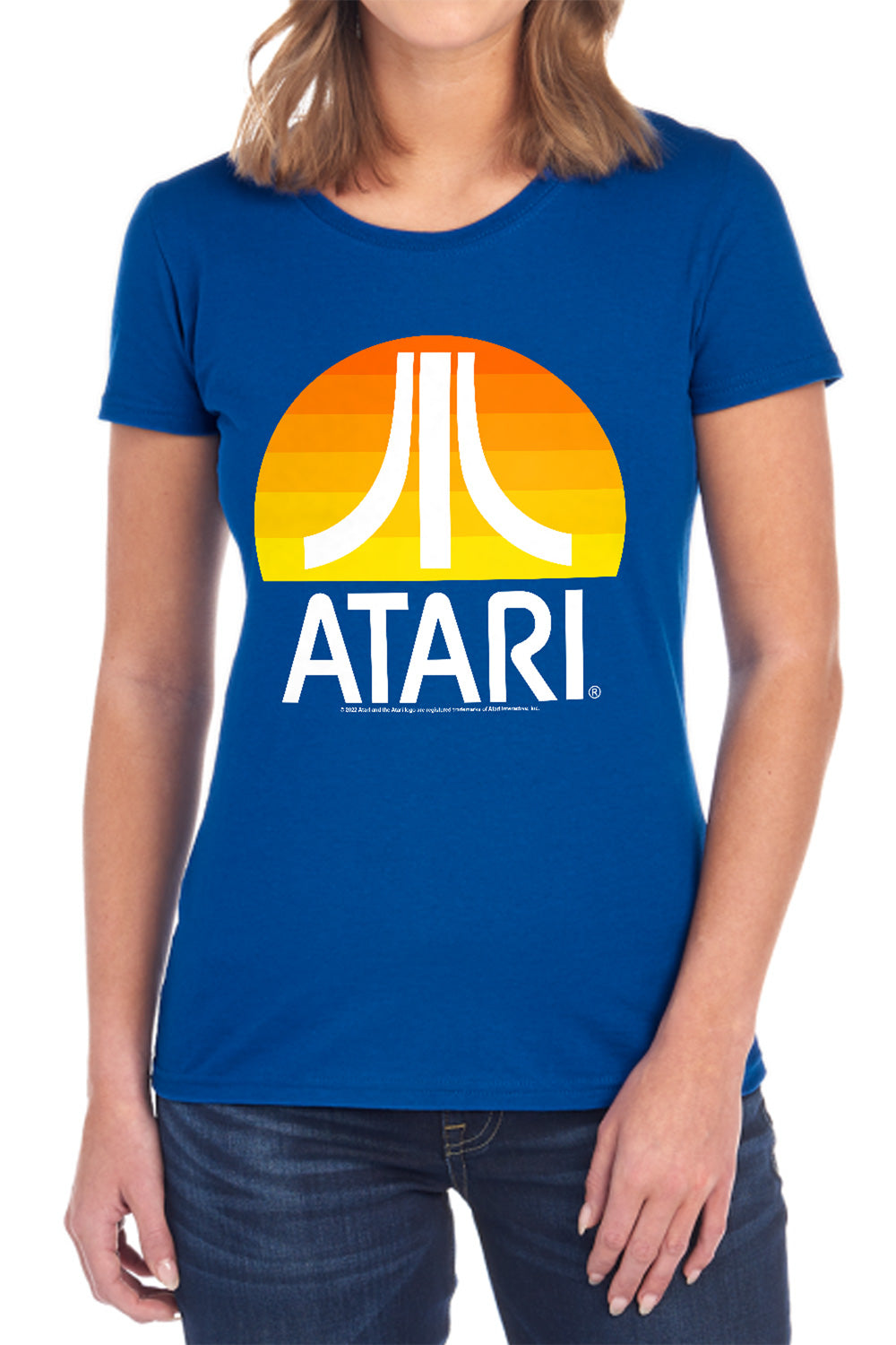 Atari Sunrise Clean Womens T-Shirt