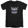 Transformers Decepticon Airbrush Logo V-Neck T-Shirt