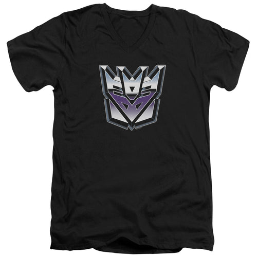 Transformers Decepticon Airbrush Logo V-Neck T-Shirt
