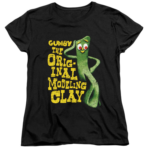 Gumby So Punny Womens T-Shirt