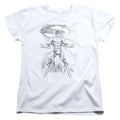 Superman Super Sketch Womens T-Shirt